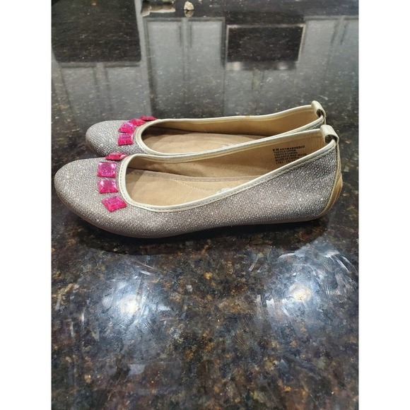 Bandolino Women's Gray Textile Upper Slip on Closed Toe Flats Shoes Size 8M - Picture 9 of 11
